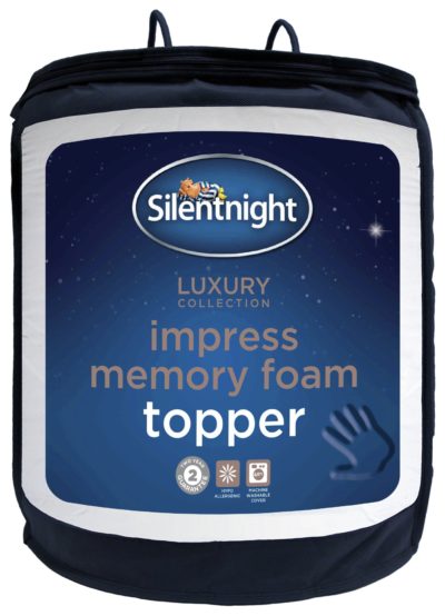 Silentnight - 25cm Memory Foam - Mattress Topper - Kingsize